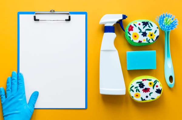 Stay organized with a move-in/out cleaning checklist.