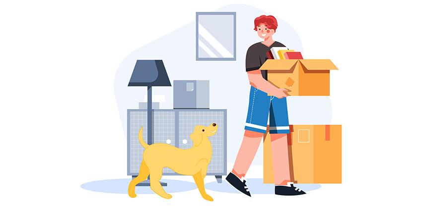 Moving with pets requires careful planning and consideration for their well-being