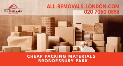 All Removals London - Cheap Packing Materials in Brondesbury Park