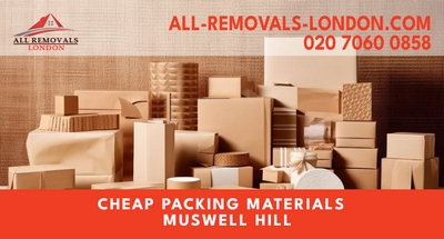 All Removals London - Cheap Packing Materials in Muswell Hill