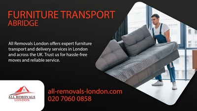 All Removals London - Dependable Furniture Transport Services in Abridge