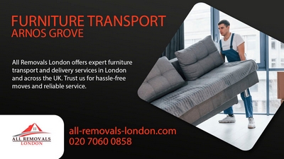 All Removals London - Dependable Furniture Transport Services in Arnos Grove