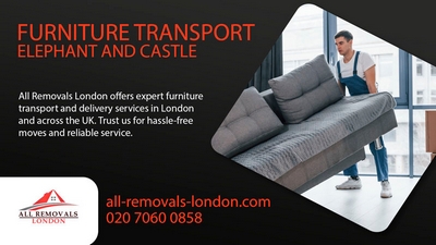 All Removals London - Dependable Furniture Transport Services in Elephant and Castle