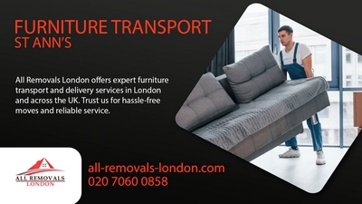 All Removals London - Dependable Furniture Transport Services in St Ann's
