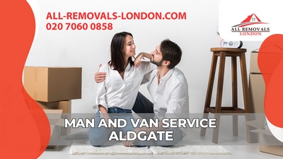 All Removals London - Man and Van Service in Aldgate