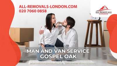 All Removals London - Man and Van Service in Gospel Oak