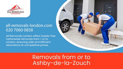 All Removals London - Professional Nationwide Removals between London and Ashby-de-la-Zouch