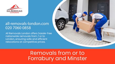 All Removals London - Professional Nationwide Removals between London and Forrabury and Minster