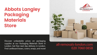 All Removals London - Packaging Materials Store in Abbots Langley