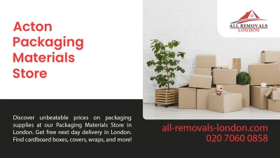 All Removals London - Packaging Materials Store in Acton