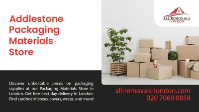 All Removals London - Packaging Materials Store in Addlestone