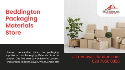 All Removals London - Packaging Materials Store in Beddington