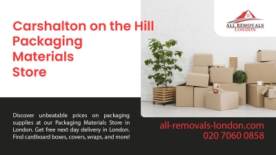 All Removals London - Packaging Materials Store in Carshalton on the Hill