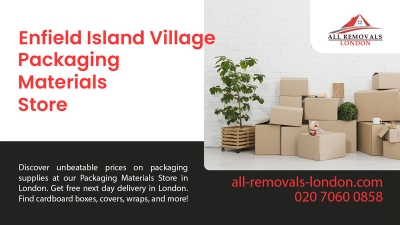 All Removals London - Packaging Materials Store in Enfield Island Village