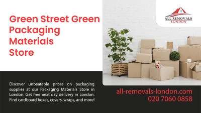 All Removals London - Packaging Materials Store in Green Street Green