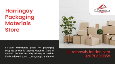 All Removals London - Packaging Materials Store in Harringay