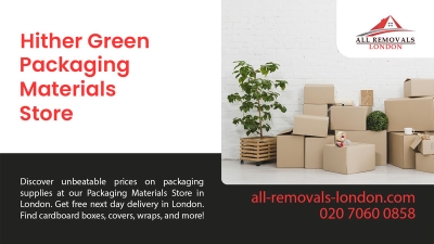 All Removals London - Packaging Materials Store in Hither Green