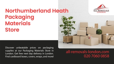 All Removals London - Packaging Materials Store in Northumberland Heath