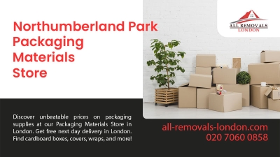 All Removals London - Packaging Materials Store in Northumberland Park