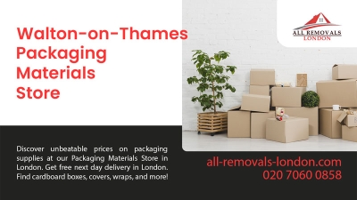 All Removals London - Packaging Materials Store in Walton-on-Thames