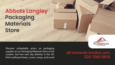 All Removals London - Packaging Materials Store in Abbots Langley