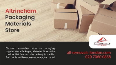 All Removals London - Packaging Materials Store in Altrincham