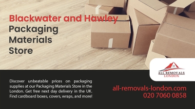 All Removals London - Packaging Materials Store in Blackwater and Hawley