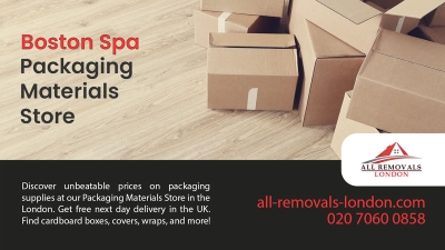 All Removals London - Packaging Materials Store in Boston Spa