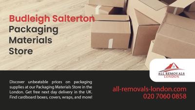 All Removals London - Packaging Materials Store in Budleigh Salterton