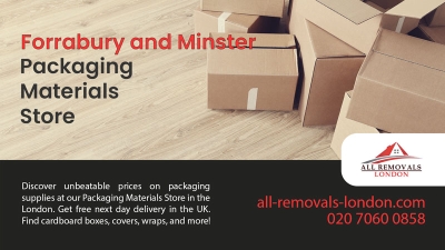 All Removals London - Packaging Materials Store in Forrabury and Minster