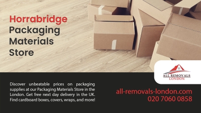 All Removals London - Packaging Materials Store in Horrabridge