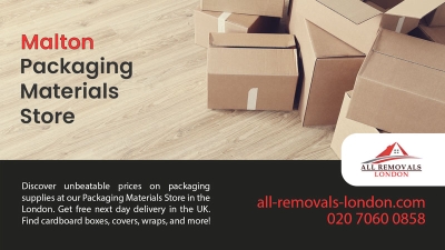 All Removals London - Packaging Materials Store in Malton
