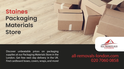 All Removals London - Packaging Materials Store in Staines