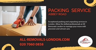 All Removals London - Packing and Unpacking Service in Abbey Road