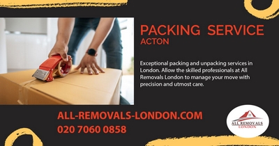 All Removals London - Packing and Unpacking Service in Acton