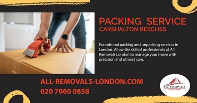 All Removals London - Packing and Unpacking Service in Carshalton Beeches