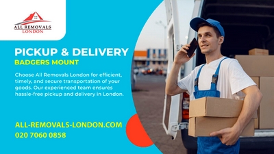 All Removals London: Pickup & Delivery Service in Badgers Mount