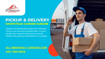 All Removals London: Pickup & Delivery Service in Hampstead Garden Suburb