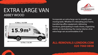 Extra Large Van and Man Service in Abbey Wood