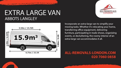 Extra Large Van and Man Service in Abbots Langley