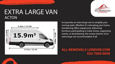 Extra Large Van and Man Service in Acton