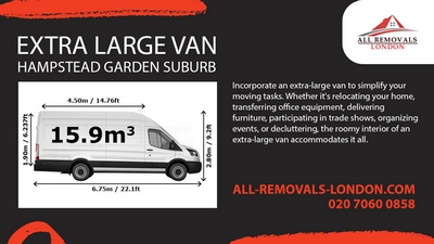 Extra Large Van and Man Service in Hampstead Garden Suburb