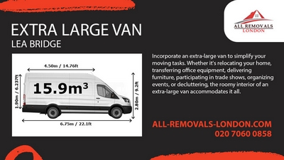 Extra Large Van and Man Service in Lea Bridge