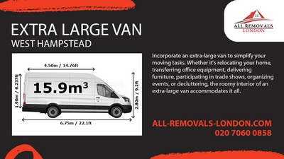 Extra Large Van and Man Service in West Hampstead