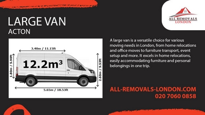 Large Van and Man Service in Acton