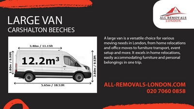 Large Van and Man Service in Carshalton Beeches