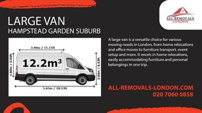 Large Van and Man Service in Hampstead Garden Suburb