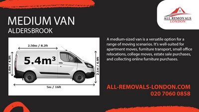 Medium Van and Man in Aldersbrook Service