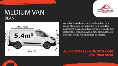 Medium Van and Man in Bean Service