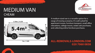 Medium Van and Man in Cheam Service